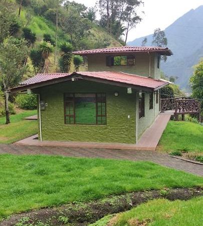 "Casa Verde" En Banos De Agua Santa Con Vista Al Volcan Tungurahua Екстер'єр фото