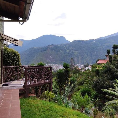 "Casa Verde" En Banos De Agua Santa Con Vista Al Volcan Tungurahua Екстер'єр фото