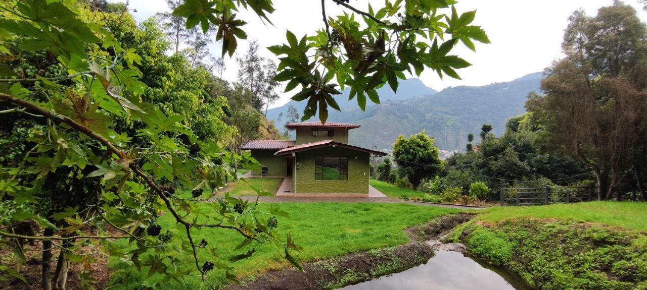 "Casa Verde" En Banos De Agua Santa Con Vista Al Volcan Tungurahua Екстер'єр фото
