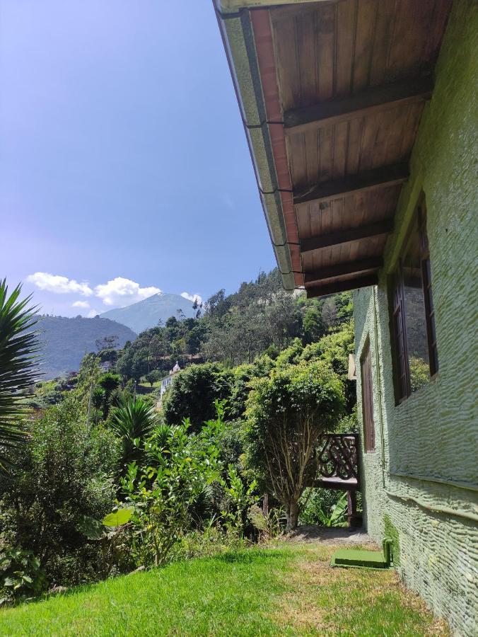 "Casa Verde" En Banos De Agua Santa Con Vista Al Volcan Tungurahua Екстер'єр фото